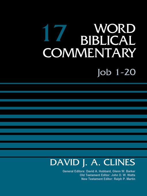 Title details for Job 1-20, Volume 17 by David J. A. Clines - Available